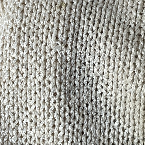 Vince Tan Knit Side Slit Crewneck Sweater - 35935 - Picture 14 of 16